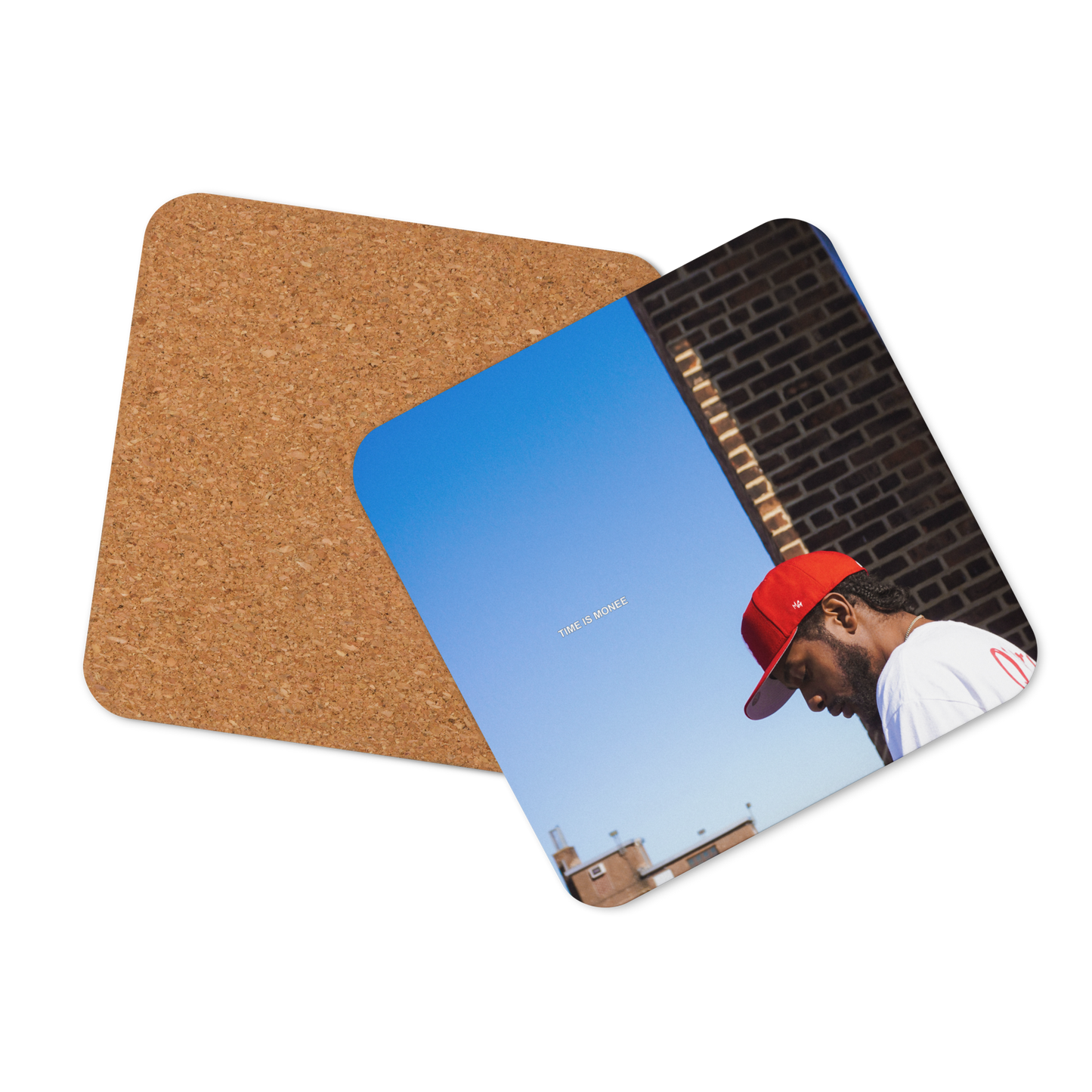 'Time Is Monee' Coaster