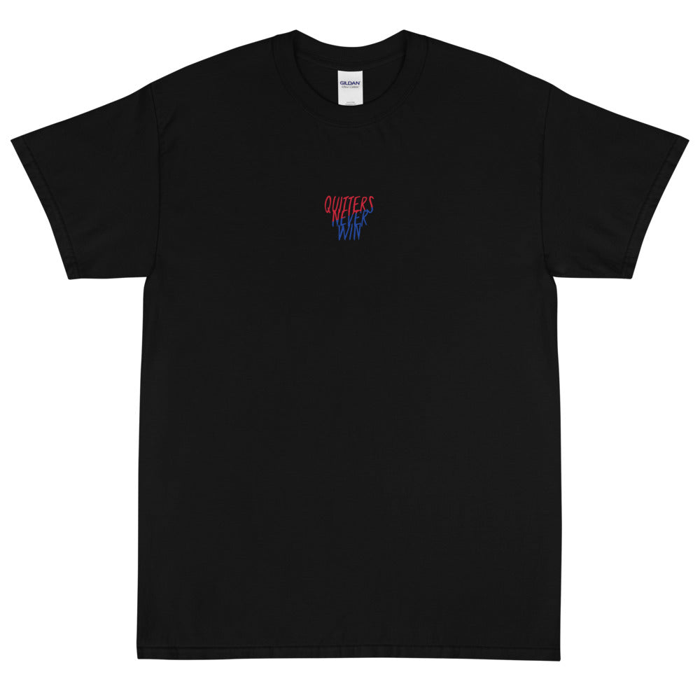 'Quitters Never Win' T-Shirt (E)