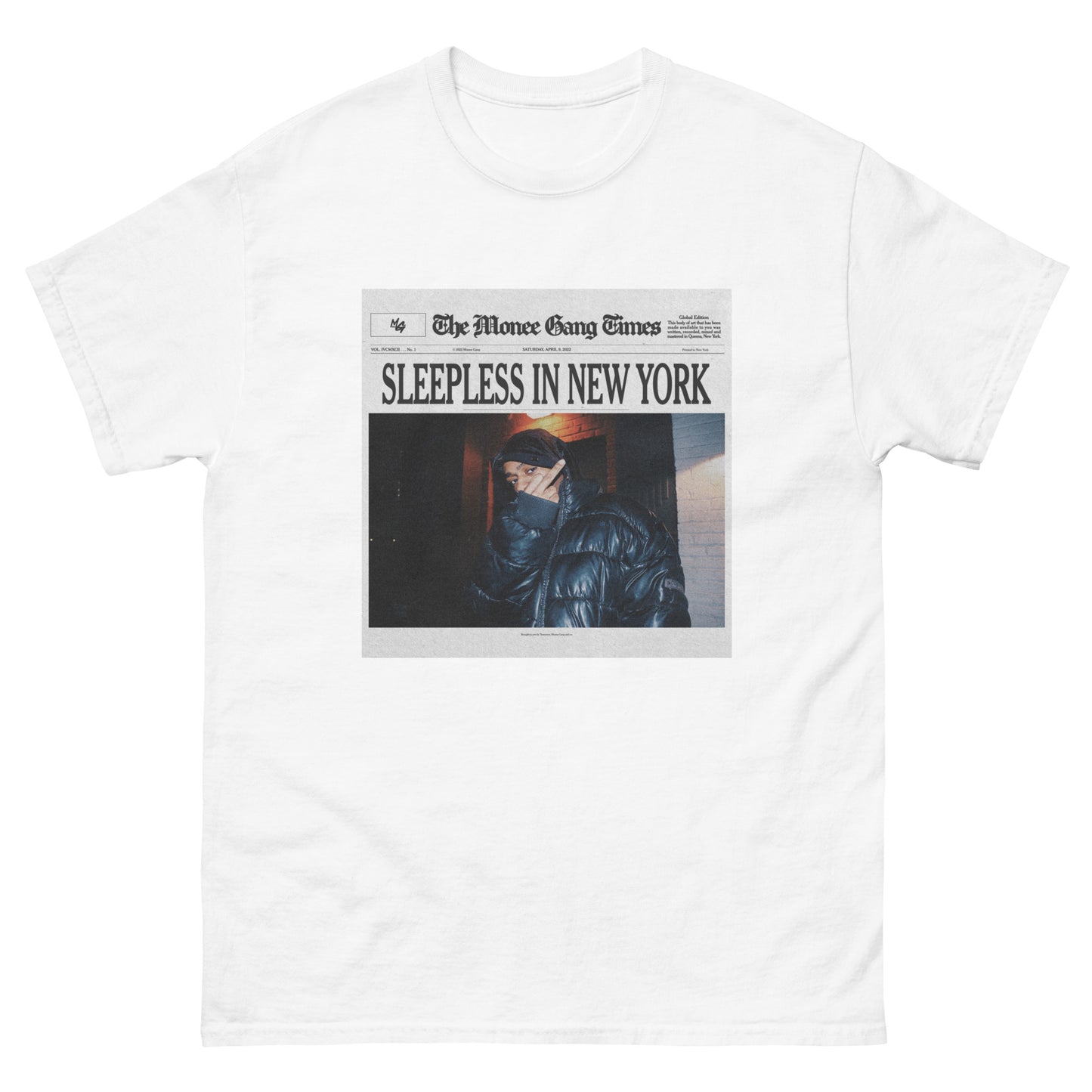 'Sleepless In New York' Album T-Shirt