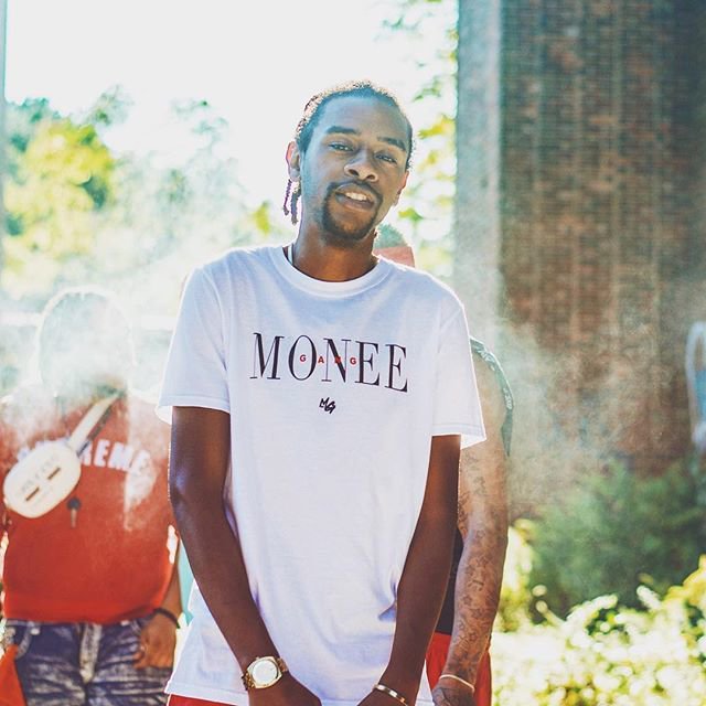 Teemonee in Monee Gang lifestyle t-shirt