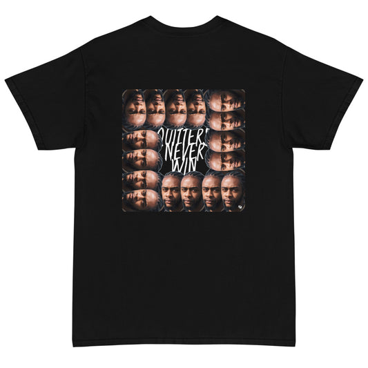 'Quitters Never Win' Cover T-Shirt