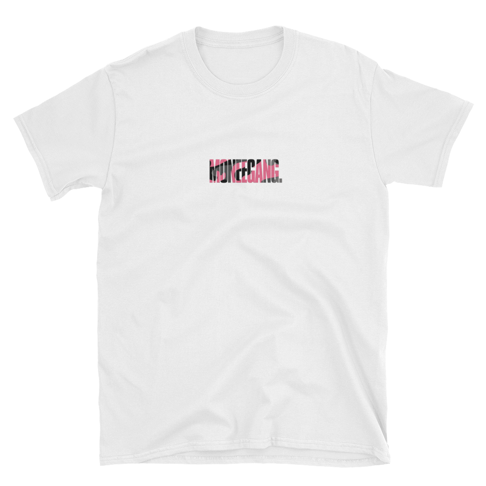 MONEEGANG. Pink Camo T-Shirt